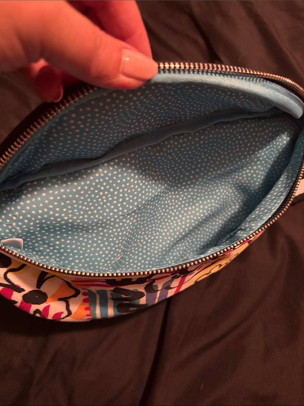 Brighton Multicolor Abstract Print Crossbody - Picture 7 of 10